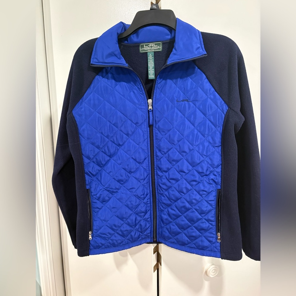 Lauren Ralph Lauren Royal Blue Quilted Jacket